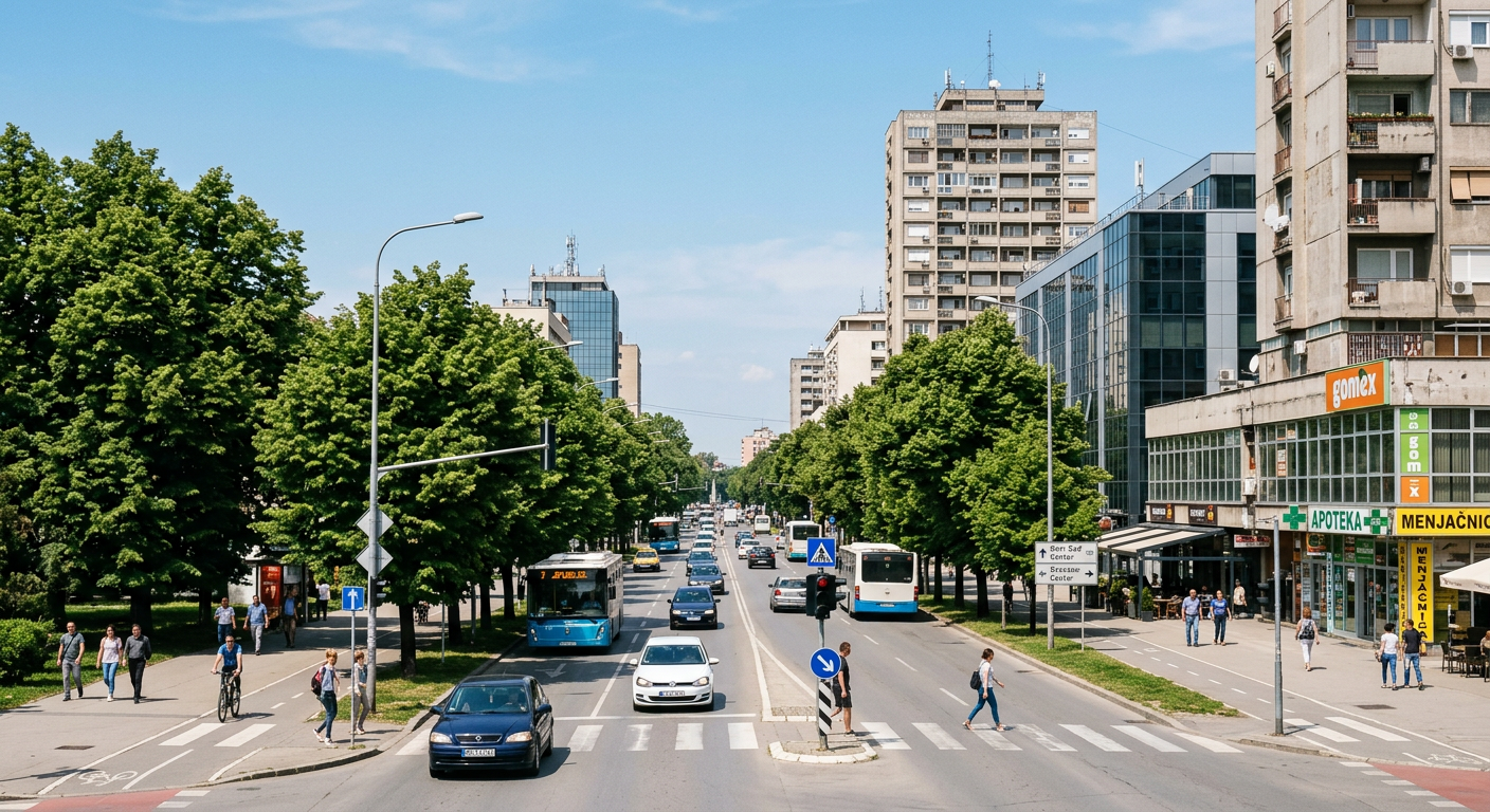 Boulevards & Novi Sad Fair, Novi Sad